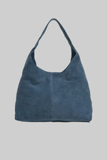 Aleo Lola Suede Handbag - Slate