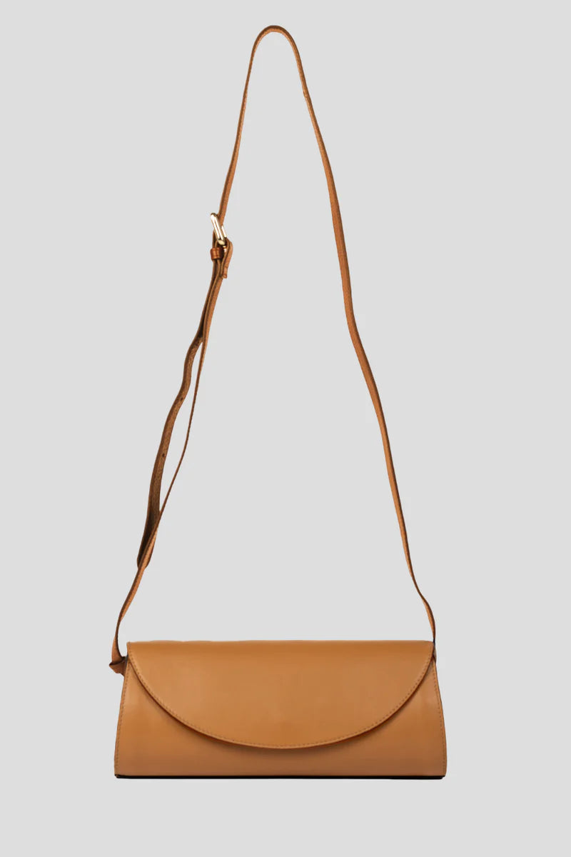 Aleo Sophie Leather Handbag - Toffee