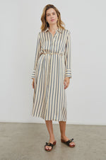 Rails Anina Dress - Ceramic Navy Stripe