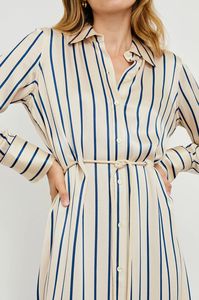 Rails Anina Dress - Ceramic Navy Stripe