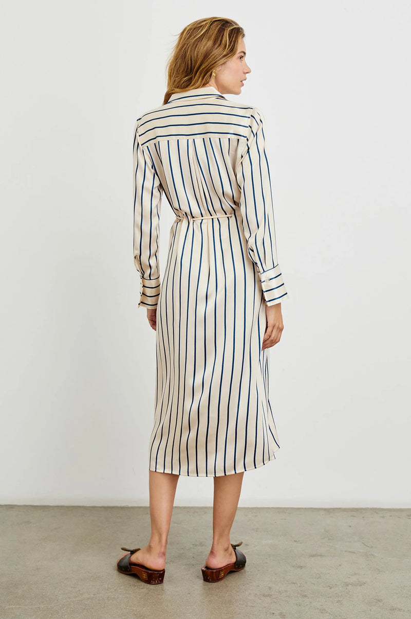 Rails Anina Dress - Ceramic Navy Stripe