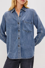 Rails Atticus Shirt - Antique Blue