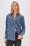 Rails Atticus Shirt - Antique Blue