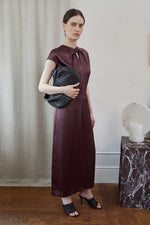 Vivere Riva Dress - Burgundy