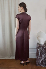 Vivere Riva Dress - Burgundy