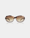 A.Kjaerbede Anma Sunglasses - Coquina/Grey Transparent