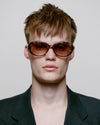 A.Kjaerbede Anma Sunglasses - Coquina/Grey Transparent