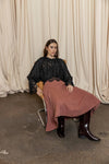 Project AJ Minnie Lace Blouse - Black