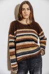 Project AJ Bolette Jumper - Mulit Browns