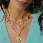 Anna Beck Luna Pendant Necklace - Gold