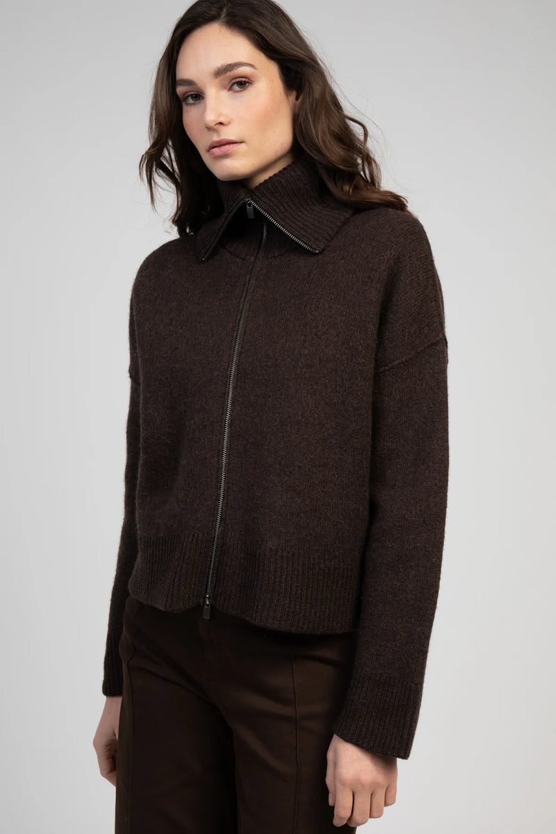 Maison Anje Balice Cardigan - Brown