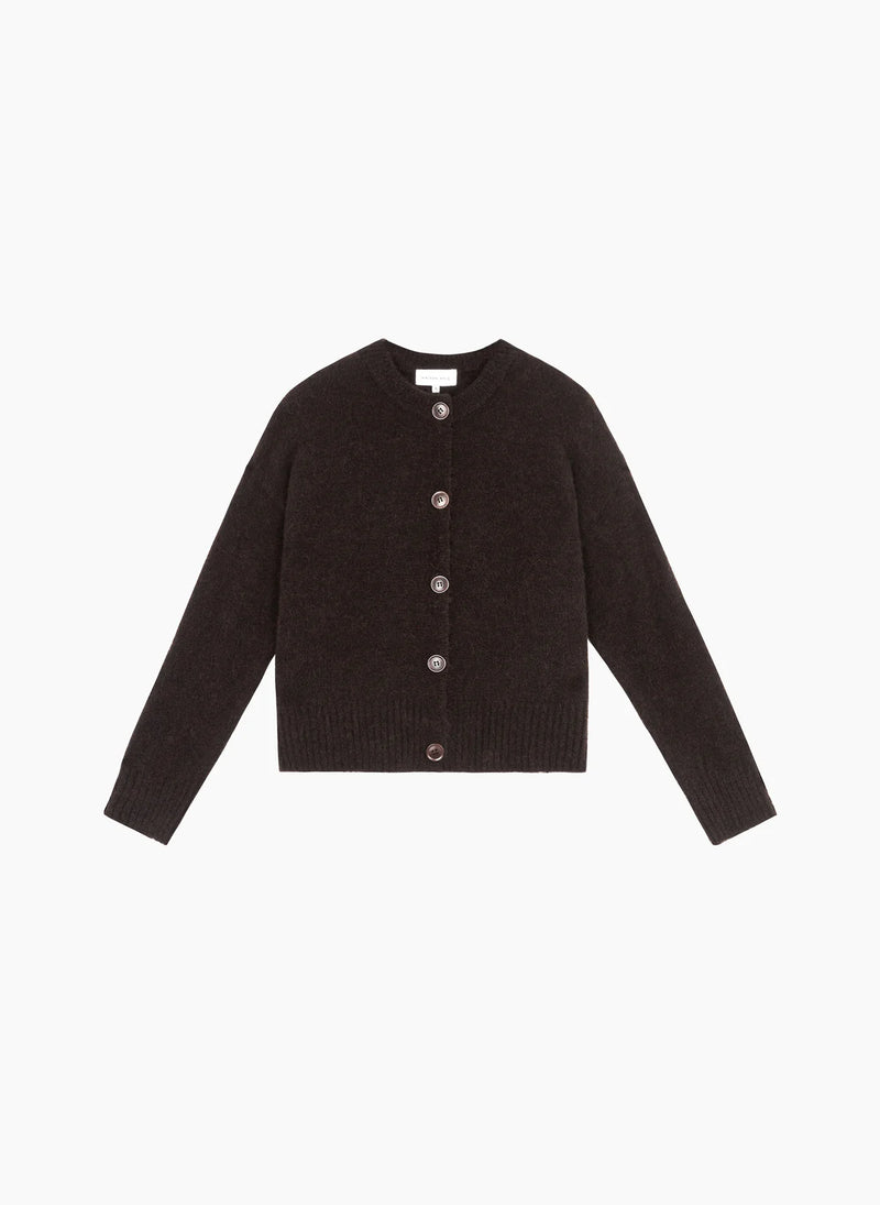 Maison Anje Bestana Cardigan - Brown