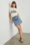 Rails Boyfriend Tee - Rails LA Postcard