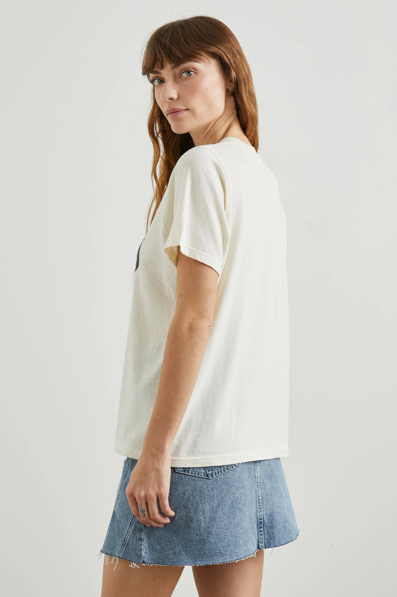 Rails Boyfriend Tee - Rails LA Postcard
