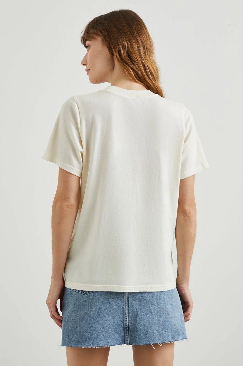 Rails Boyfriend Tee - Rails LA Postcard