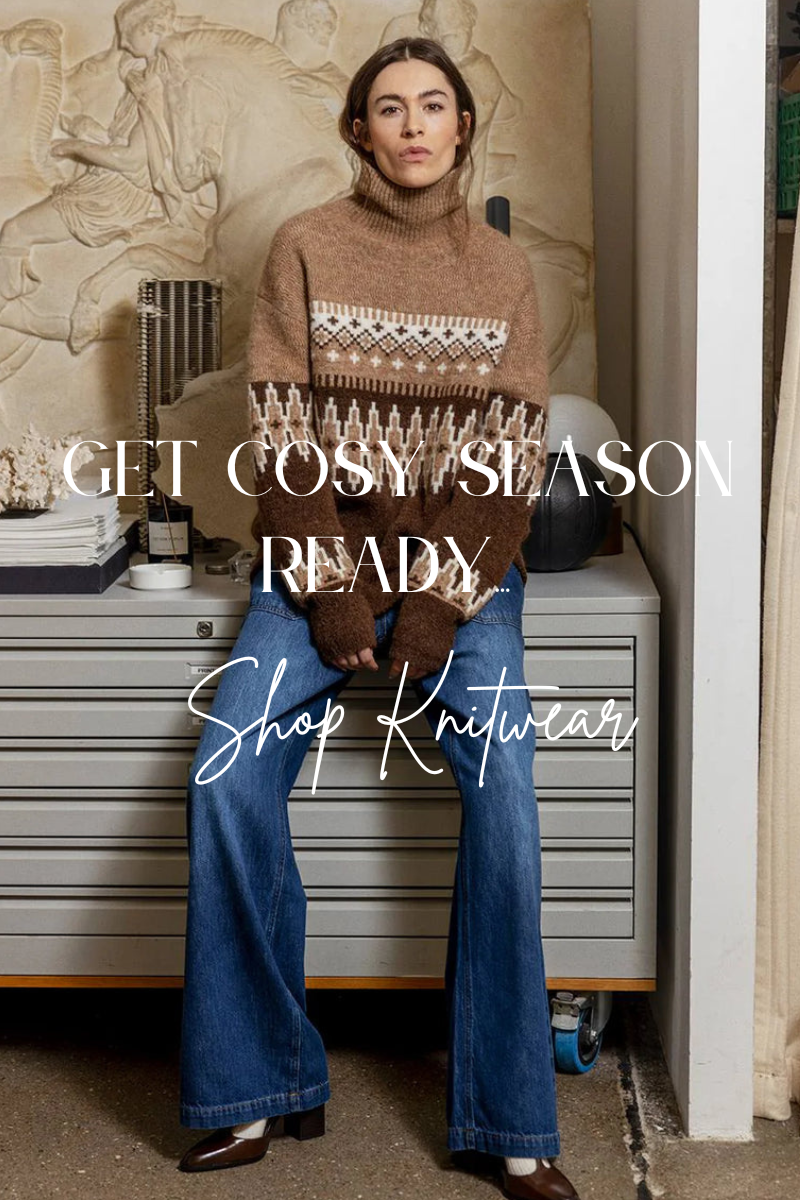 Women's fashion winter knitwear Scandinavian style 