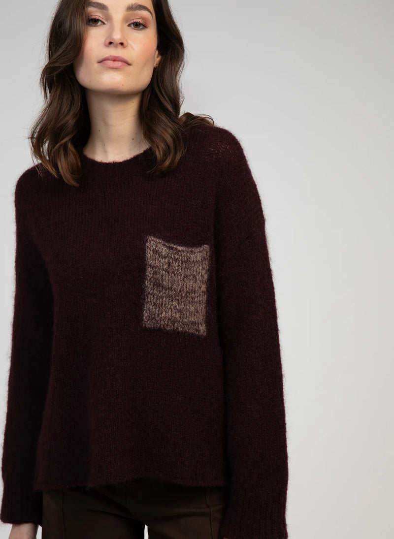 Maison Anje Brinate Jumper - Mulberry