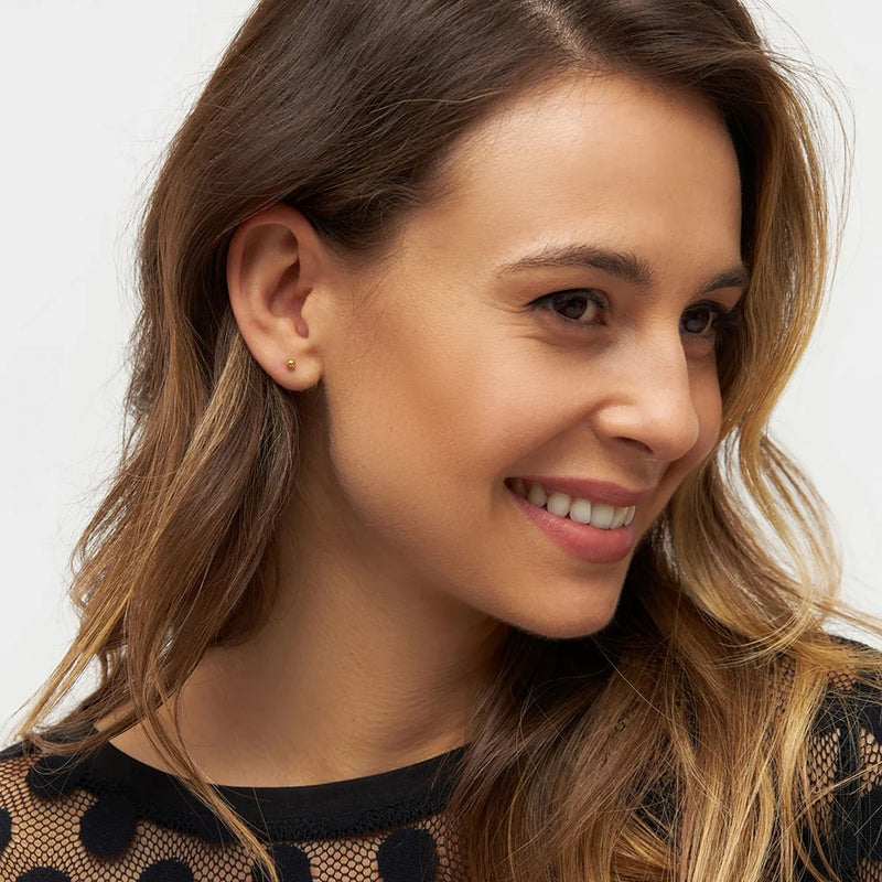 LULU Copenhagen Ball Earring - Gold