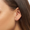 LULU Copenhagen Ball Earring - Silver