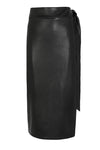 NFD Vegan Leather Jaspre Skirt - Black
