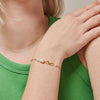 Enamel Copenhagen Pearlie Twist Bracelet - Gold/Pearl