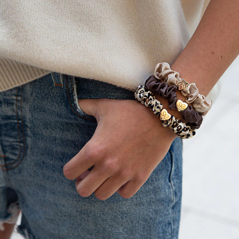 By Eloise Two Ways to Bangle Gift Set - Leopard Luxe