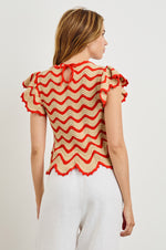 Rails Coen Top - Cherry Oat