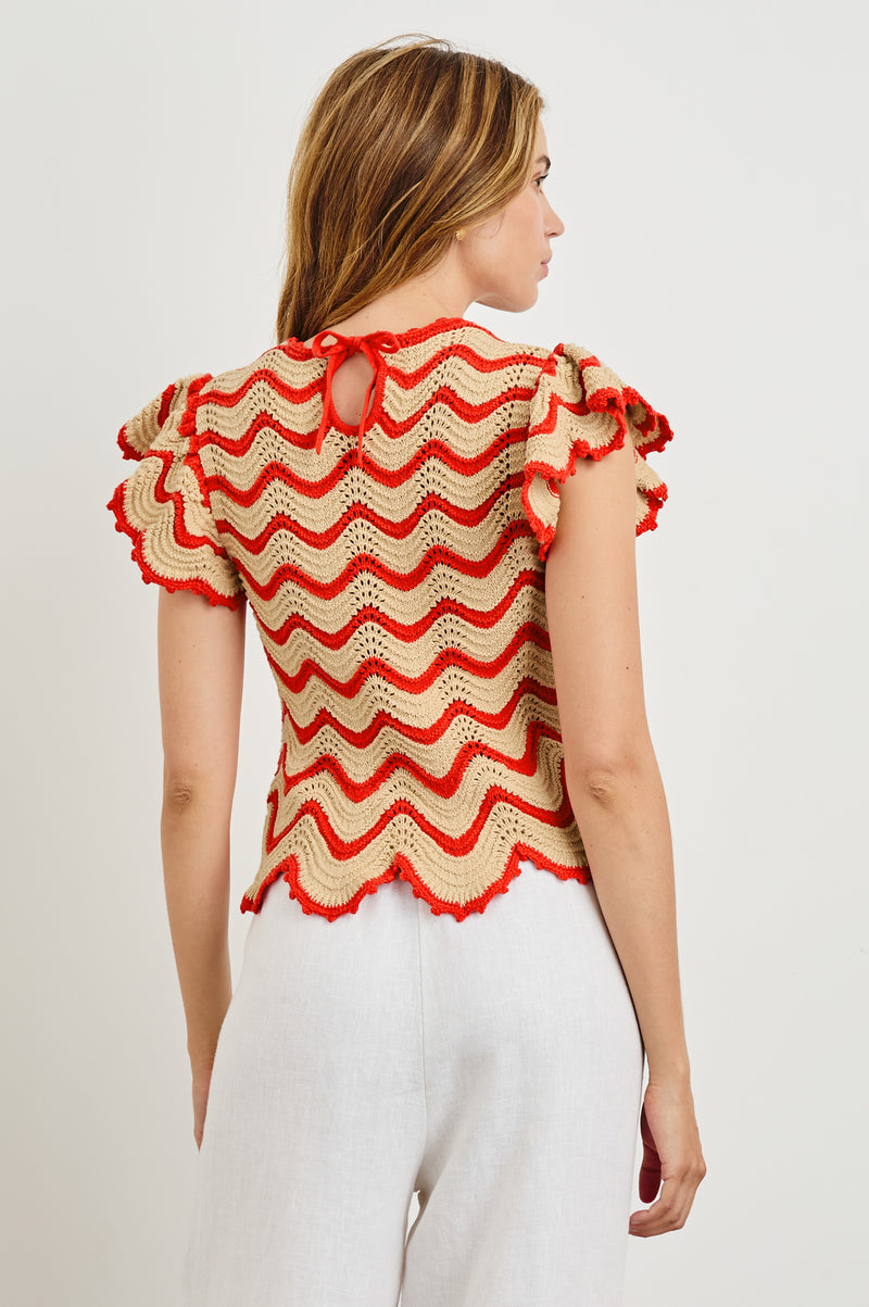 Rails Coen Top - Cherry Oat