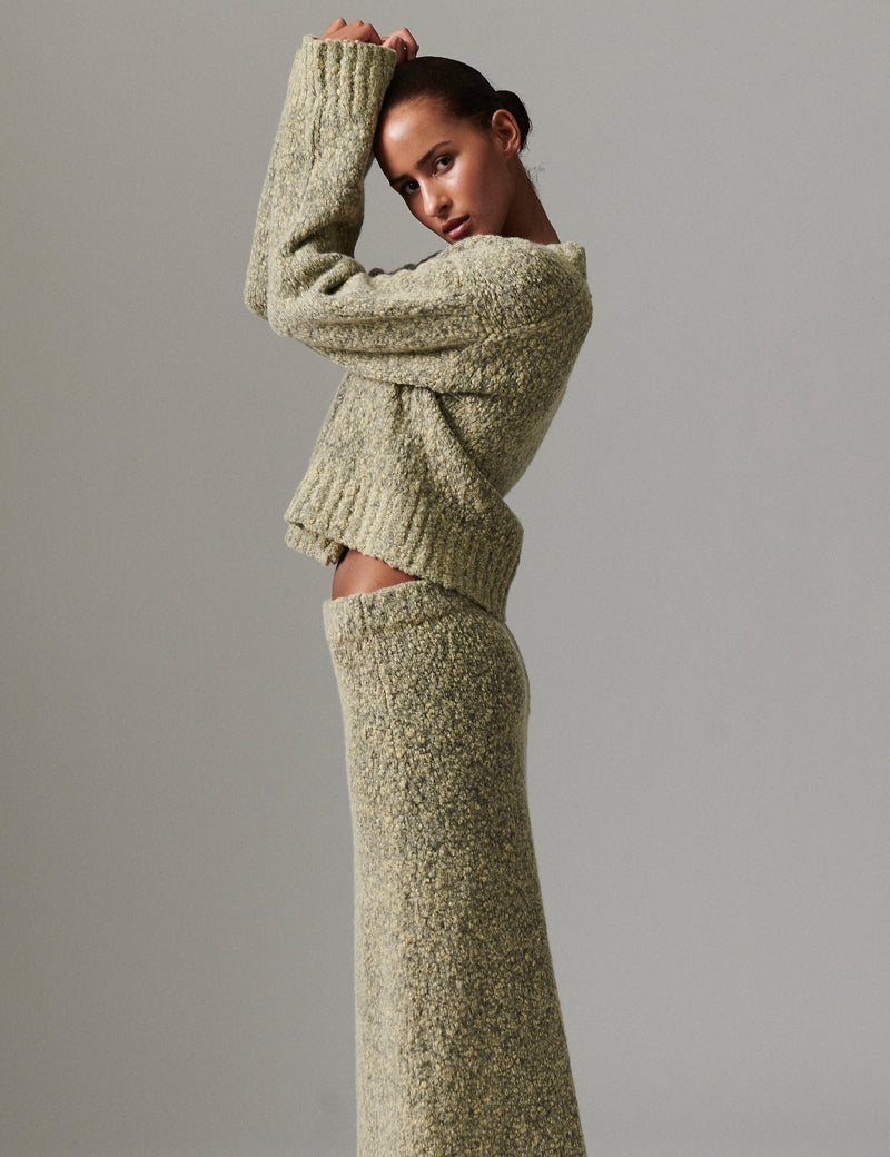 Day Birger Et Mikkelson Conor Knit Cardigan - Capers Melange