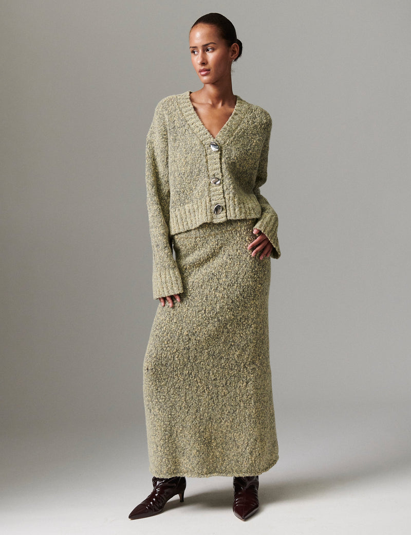 Day Birger Et Mikkelson Conor Knit Cardigan - Capers Melange