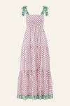 Aspiga Tabitha Maxi Dress Fun Flower White/Pink