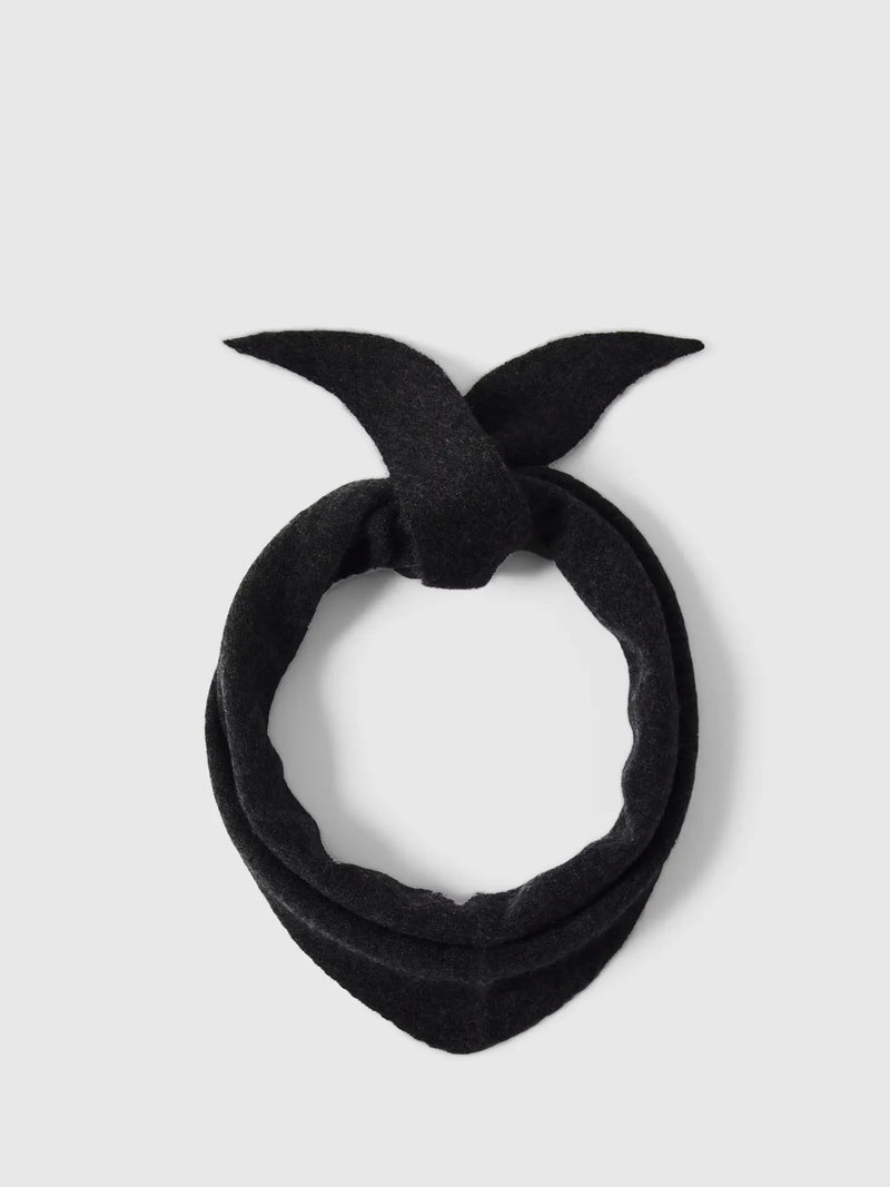 Selected Femme Maria Narrow Cashmere Scarf - Black