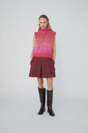 Dawn X Dare Ellis Handknit Vest - Chili