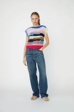 Dawn X Dare Sonia Handknit Vest - Multi