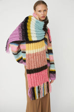Dawn X Dare Genova Handknit Jumper - Azalea Multi