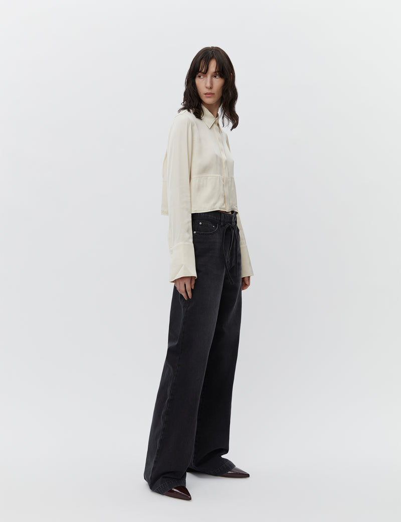 Day Birger Elijah Relaxed Jean - Black Soft Denim