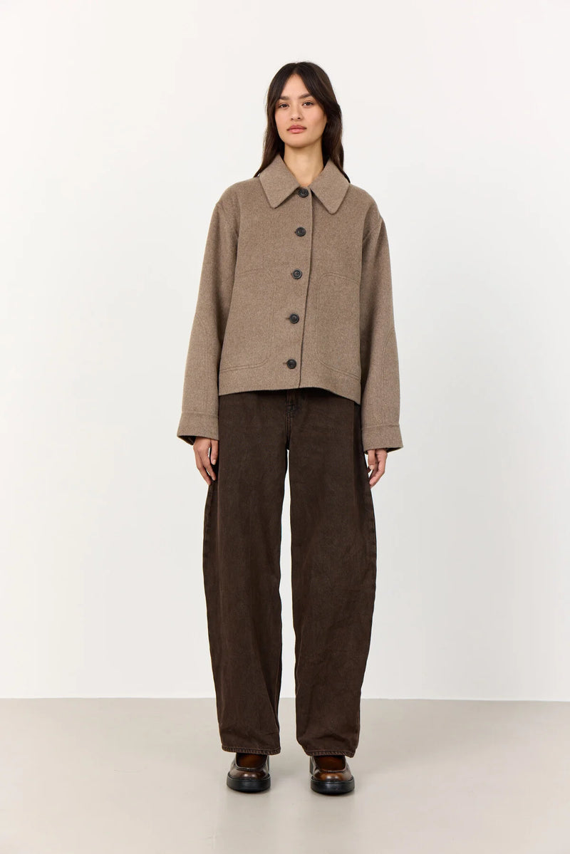 Levete Room Owa 25 Jacket - Soft Brown