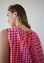 Dr Bloom Vichy Top - Red