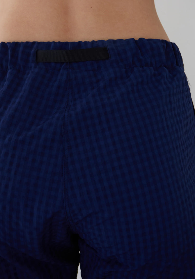Dr Bloom Royce Vichy Pants - Blue