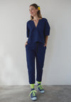 Dr Bloom Royce Vichy Pants - Blue