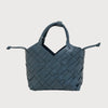 Aleo Cabas Mini Leather Handbag - Slate