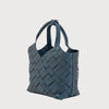 Aleo Cabas Mini Leather Handbag - Slate