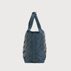 Aleo Cabas Mini Leather Handbag - Slate