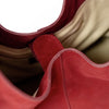 Aleo Lola Suede Handbag - Cranberry