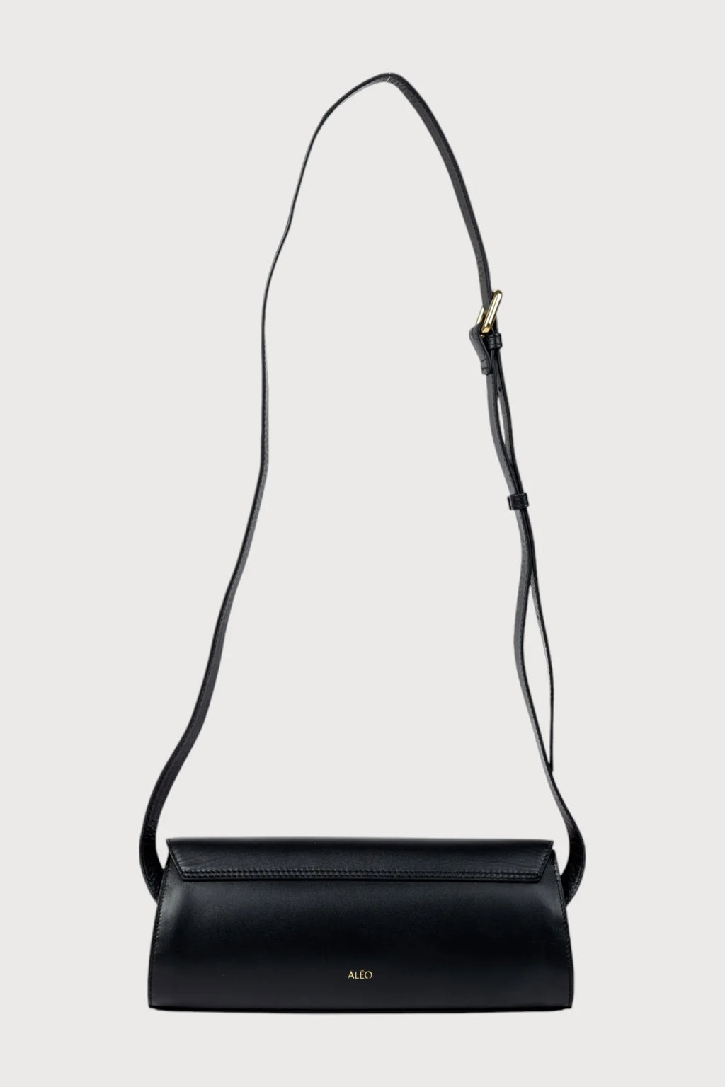 Aleo Sophie Leather Handbag - Black