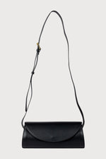 Aleo Sophie Leather Handbag - Black