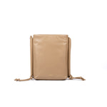 Aleo Colva Leather Bag - Taupe