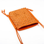 Aleo Colva Leather Bag - Mandarin