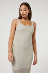 Jovonna Frans Knitted Dress - Beige