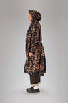 Rainkiss Dark Leopard Raincoat - Brown/Black